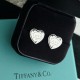 C243  Tiffany Tiffany New Classic Heart love earrings Exclusive one-to-one customization Symbolizes the civilization of classic elements Original ag925 sterling silver Guaranteed highest version on the market Counterfeit