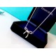 Authentic open version tiffany bow   necklace counter synchronization explosive models   bow     tiffany official website explosive models    imported from Germany 925 sterling silver vacuum plating Pt950 platinum compar