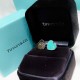 Tiffany Tiffany 22 Years New Classic Heart Enamel Asymmetrical Stud Earrings Exclusive one-to-one customization Symbolizing the civilization of classic elements Original ag925 sterling silver Guaranteed highest version i