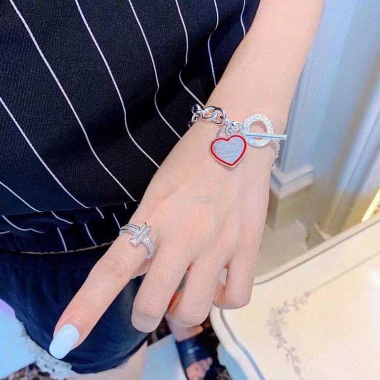 Tiff@ny Infinity Hong Kong authentic buy tiffany bracelet tiffany tiffany peach heart women's models With the authenticity of the same, this goods on the counter on the sale of 8700  more than baby, support the global in