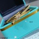 V gold material . ZP open version, Tiffany CNC hand-set half diamond rope knot bracelet   The intertwined ends are a powerful symbol of emotional connection. Elegant temperament models, cost-effective super high The high