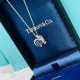 Thursday  TIFF Tiffany Open Your Heart Heart Plaque Key Love Necklace Inspired by the 1969 Please Return To Love collection, the unique unlocking design is extremely meaningful, simple and pure, and it is the perfect way