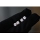 tiffany new come    a diamond   earrings   Understated yet elegant    Bulingbuling sweet temperament  Rose gold white gold