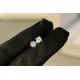 tiffany new come    a diamond   earrings   Understated yet elegant    Bulingbuling sweet temperament  Rose gold white gold