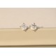 tiffany new come    a diamond   earrings   Understated yet elegant    Bulingbuling sweet temperament  Rose gold white gold