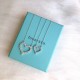 Tiffany Tiffany openworked heart necklace never out of fashion classic models large or small polished process to beat the market version of the rhythm of never enough to sell recognize my version of ultra-finish cost-eff