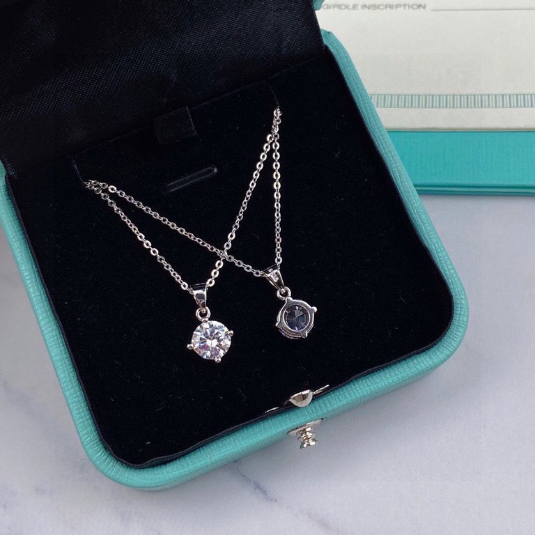 Tiffany Small Four Claw Diamond Necklace Superb sale [shy] [shy] [shy] [shy] [shy] [shy] [shy] Small Round Diamond Earrings             What you see is what you get!  Very translucent diamonds, super high simulation