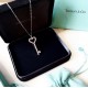 Tiffany Tiffany Keys Collection Heart Key Necklace Ultra fine craftsmanship Original one-to-one customization Made of imported s925 sterling silver with thick gold plating No fading and no allergy Precision crafted the h