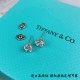 New upgraded version with original flying saucer earbuds, T Family Tiffany six claw earrings   Imported high carbon diamonds S925 sterling silver popular in Europe Space nanotechnology Imported put the real diamonds a pe