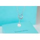 Tiffany Tiffany 2021 Heart Pearl Lasso Collar Chain Necklace from the Elsa Peretti Collection Open Heart is a simple, resonant design that illustrates the true meaning of love. The simplicity of the pearls emphasizes the