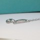 New   TIFFANY Tiffany Key Necklace   S925 Sterling Silver Precision version With logo  [925] Chain Length 45cm Adjustable      Tiffany