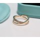 t family new cross broken diamond ring   come!Add a little more fashion elements, do not be too beautiful Oh, like cool you quickly come to pick  Three colors