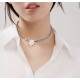 In stockC277  Tiffany Tiffany Heart Necklace Men's and women's models of the same classic match Counter new models match single authentic synchronization real photography exquisite craft popular Tiffany theme always be t