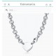 In stockC277  Tiffany Tiffany Heart Necklace Men's and women's models of the same classic match Counter new models match single authentic synchronization real photography exquisite craft popular Tiffany theme always be t