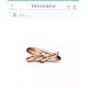 New Tiffany knot ring   glossy matte gold with original logo   the beauty of the breathtaking this year's hottest new models   Tiffany ring   [925] plating 18k gold thick gold plating size 678#.