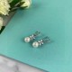 Fine craftsmanship Tiffany natural pearl horse eye earrings Elegant collection! 8mm Japanese akoya sea water pearl, round, flawless, aurora borealis! In stock. Premium version Great gift for Chinese New Year. Natural pea