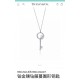 Tiffany Tiffany Victoria Collection Feather Key Necklace Selected German imported s925 sterling silver with thick gold plating Rose gold Platinum Two colors available