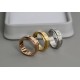 t family new fake double logo ring  Two small diamonds are super cute  Delicate and fashionable