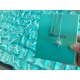 9 2  5  Tiffany Enamel Gift Box Pendant 925 Sterling Silver Necklace Tiffany Valentine's Day Gift Delicate and delicate white must-have piece Wear the effect of awesome