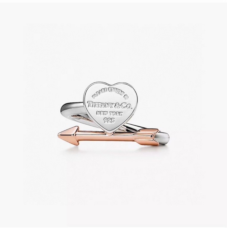 Tiffany Tiffany 3.14 Valentine's Day Limited Edition New Arrow Through the Heart  Heart Signet Ring Exclusive One-to-One Customization Symbolizes the Civilization of Classic Elements Original ag925 sterling silver Guaran