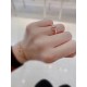 On behalf of the purchase level Tiff Tiffany new listing Two T series white shell asymmetric opening double t diamond ring selected original consistent imported s925 sterling silver material plating 18k gold explosion ou