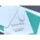 Authentic open version tiffany bow with diamonds   necklace counter synchronization explosive models   bow    tiffany official website explosive models    Germany imported 925 sterling silver vacuum plating Pt950 platinu