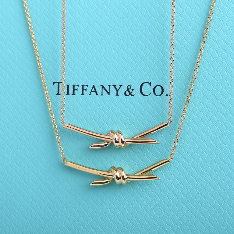 [Seiko Version] The Tiffany Necklace Knot Collection is inspired by the knot, which is atmospheric and simple, as well as particularly interesting. Knots are known to symbolize toughness, perseverance and resilience, and