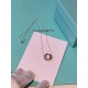 1837 Rose Gold Colorblocking Double Ring Necklace, the classic double ring necklace is silver double ring, this time out of the colorblocking style, material national standard 925 sterling silver. Compared to the silver 