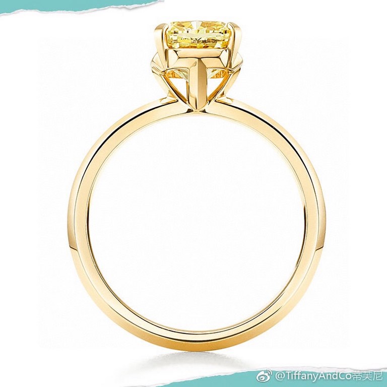 Square Diamond Solitaire Ring   [925] Tiffany Tiffany's latest   Square Diamond   Ring Featuring a four claw setting structure, high quality original customized 925 Sterling Silver setting The square shaped setting claws