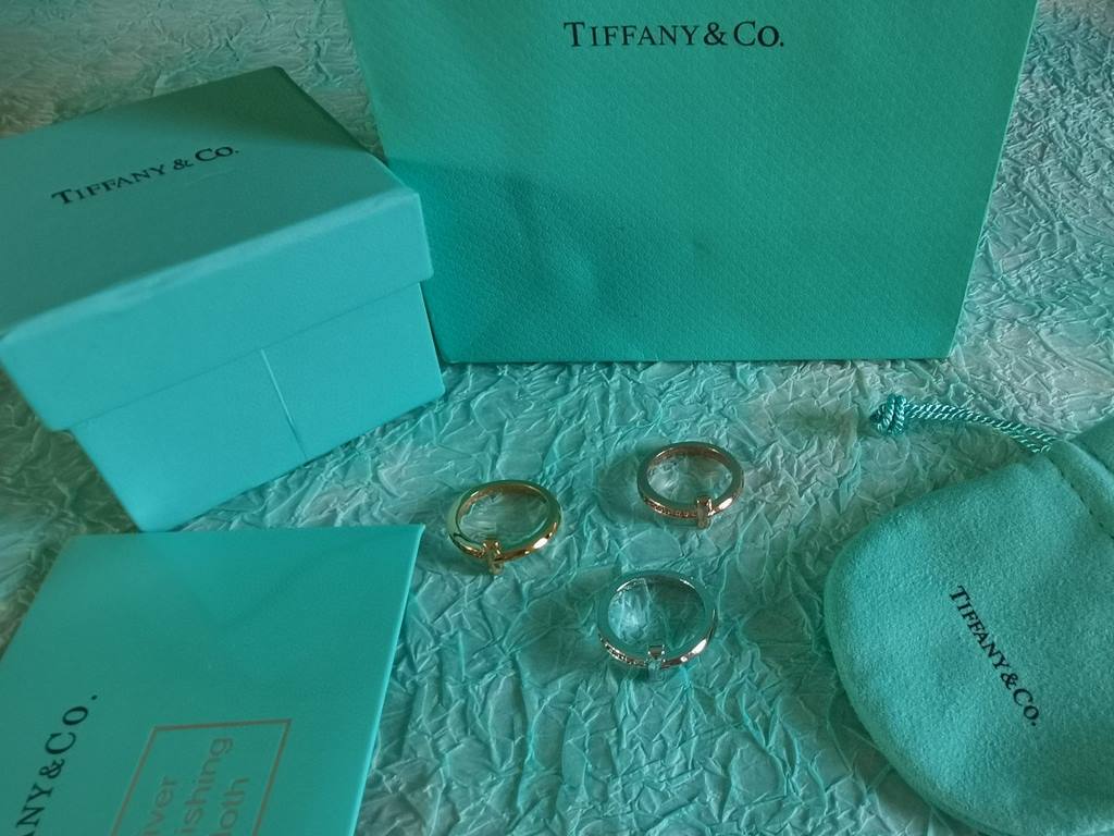 Tiff Tiffany 2020 T1 Series Fine Edition Solitaire Diamond Ring  Tiffany Double T Ring   Exclusive Premiere High-end Customized Goddess Same Designed to show off the delicate elegance and understated blossom of self-conf