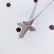 T Family Tiffany   Cross   Necklace  Using the highest version of imported high-carbon diamonds on the market  Brilliant color, brilliant as a star Like a beacon of light guiding people to optimism and hope  The sparkle 