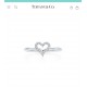 AA199  Tiffany Tiffany Love Heart Skeleton Ring Commitment to your feelings Super fine work Selected counter consistent S925 sterling silver material electroplated thick gold color will not fade and not allergic to 678 y