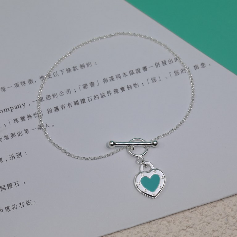 Tiffany bracelet new Tiffany big brand quality love heart love  bracelet l high end original 925 sterling silver plated with 18K gold original 11 build Tiffany and Co.style Many pursuing jewelry brand . Classic hot model