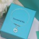 Tiffany bracelet new Tiffany big brand quality love heart love  bracelet l high end original 925 sterling silver plated with 18K gold original 11 build Tiffany and Co.style Many pursuing jewelry brand . Classic hot model