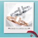 Tiffany Tiffany Premium Edition  Wide Edition Large Double T Full Diamonds #TiffanyT# Collection, High-end Customized Micropavé The vibrant energy of New York City is brought together, layered with the spirit of modernit