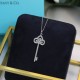 Tiffany Tiffany Key Necklace   Key Sweater Chain  S925 Sterling Silver with 18k gold plating. Original logo Chain length 50-55cm  [925