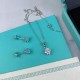 Tiffany Small Four Claw Diamond Necklace Superb sale [shy] [shy] [shy] [shy] [shy] [shy] [shy] Small Round Diamond Earrings             What you see is what you get!  Very translucent diamonds, super high simulation