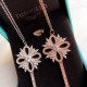 Tiffany Tiffany's most classic snowflake key Replica Grade Large Sweater Chain Long Chain The highest version on the market Highly customized Selected high carbon diamonds Plating platinum thick gold No fading, no allerg