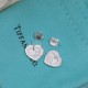 Tiffany new Tiffany big brand quality love heart large love  earrings l high end original 925 sterling silver plated 18K gold original 11 build Tiffany and Co.style Many pursue jewelry brand . Classic hot models Double-s