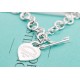 Tiffany - Chubby's Arrow Pin Clasp Necklace This sterling silver necklace is designed with an arrow-shaped pin closure and is perfect for pairing with the iconic heart charm. Wear it alone or layer it with different leng