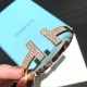 xx440   Tiffany Premium Finish  Wide Edition Large Double T Full Diamonds Bracelet #TiffanyT# Collection, One-for-One Craftsmanship High-end customized original micro-paneling craftsmanship Aggregate New York's vibrant e