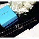 Matching la   Tie a bow about memories   tiff big name Fan Bingbing same style big name style bow bracelet. High-end customized 925 sterling silver inlaid with 18K full-set diamonds, sweet with a little light luxury. Thi