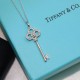 Tiffany Tiffany Key Necklace   Key Sweater Chain  S925 Sterling Silver with 18k gold plating. Original logo Chain length 50-55cm  [925