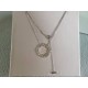 Tiffany Round Cake Split Color Necklace  Tiffany Necklace   real shot [color] [color]   High-end customization    look at the chain plate to see the engraving, and then look at the workmanship Original replica Into the c