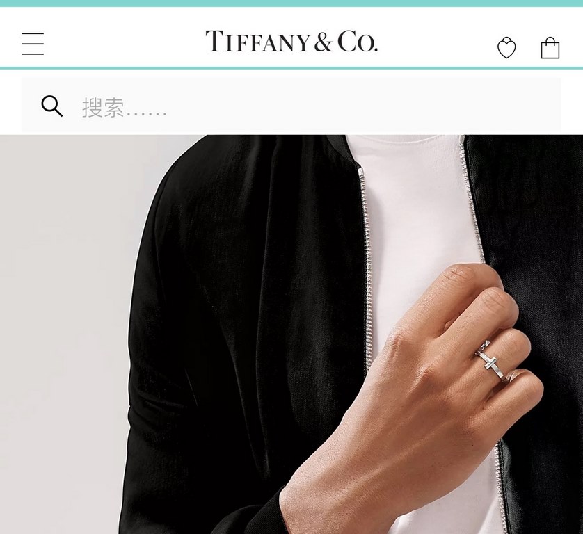 Tiffany tiff T1 Series Newest Single T Polished Ring Exclusive High-end Customization Yang Mi Goddess Same Model The design highlights the exquisite elegance, low-key bloom confidence Very delicate and eye-catching. Orig