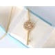 t family new key   necklaceSmall and delicate Sparkling Each little diamond   is especially delicate  Three colors Qi