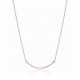 Medium glossy version Precision version  Medium Tiffany  Tiff Co. smiley   double t necklace model Shipped! Haute Couture Electroplated 18k gold craftsmanship absolutely unrecognizable to the naked eye flash positive   D