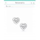 Tiffany Tiffany 22 Years New Classic Heart Stud Earrings Exclusive one-to-one customization Symbolizing the civilization of classic elements Original ag925 sterling silver Guaranteed highest version on the market Counter