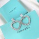 Tanabata Limited Edition      Netflix Explosion New models tiff new peach earrings high carbon diamond   S925 sterling silver pin 11 Welcome to any version of PK on the market, the version of the love heart, the material