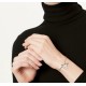 In StockC333  Tiffany Tiffany 3.14 Valentine's Day Limited Edition New Arrow Through the Heart   Heart Sign Bracelet Exclusive one-to-one customization Symbolizes the civilization of classic elements Original ag925 sterl